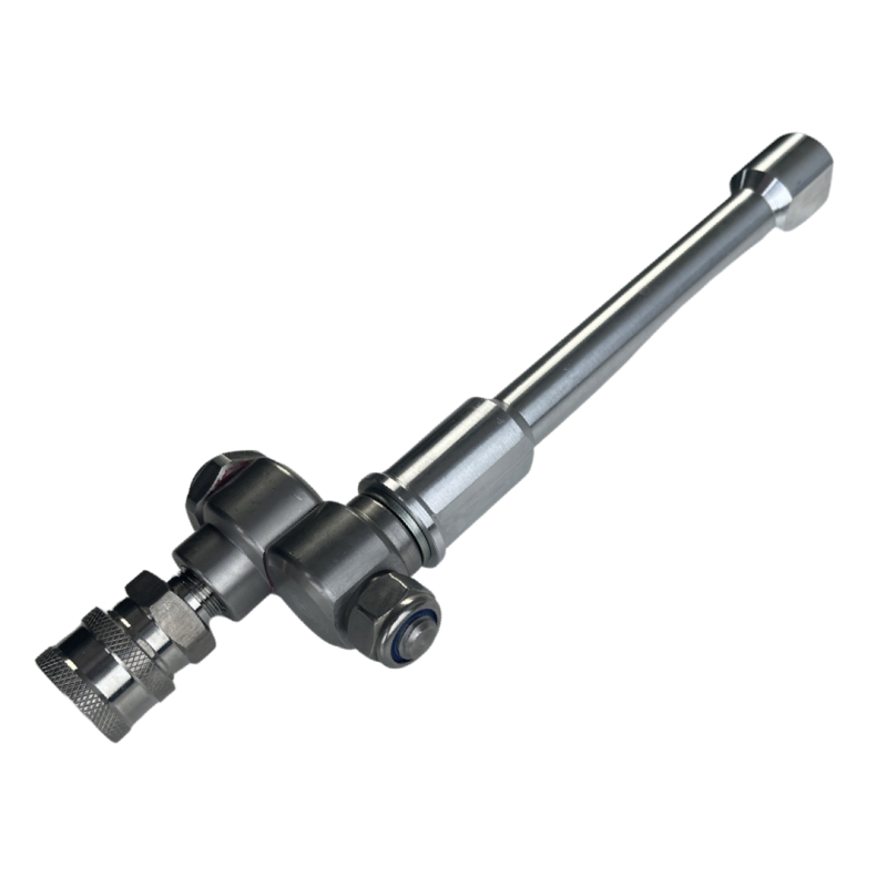 Adaptateur haute pression OVA8 pivotant 1/4 avec serrage