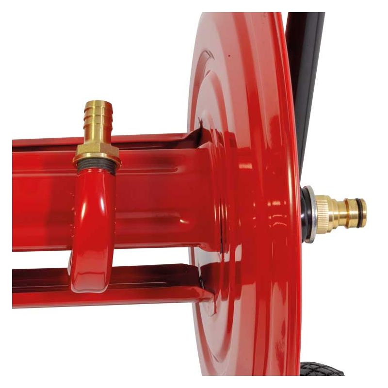Enrouleur manuel DN19 – 60 m – Entrée / sortie 3/4" M