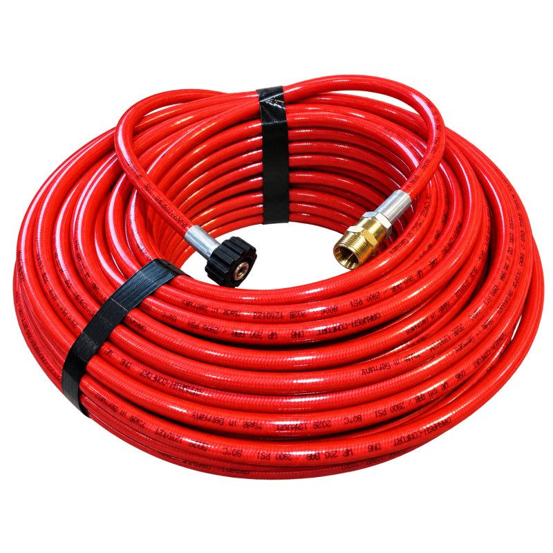 Flexible haute pression C10 avec raccords M22-M22 (x1,5), 60 m – eau chaude