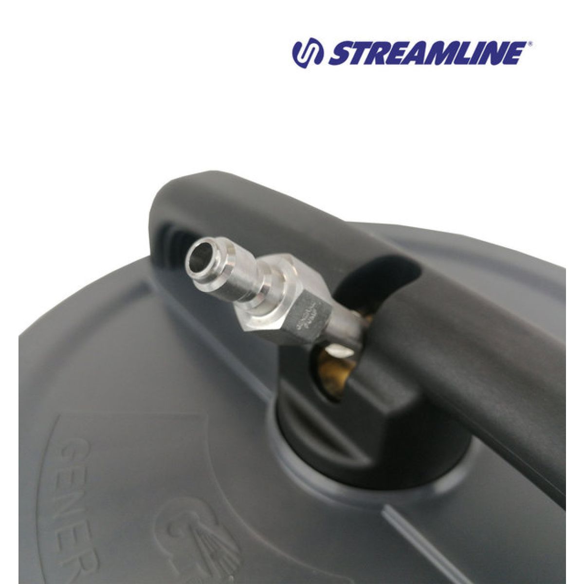 Nettoyeur pour surfaces planes de 12 pouces (300 mm) avec connexion mâle Quick Release 1/4