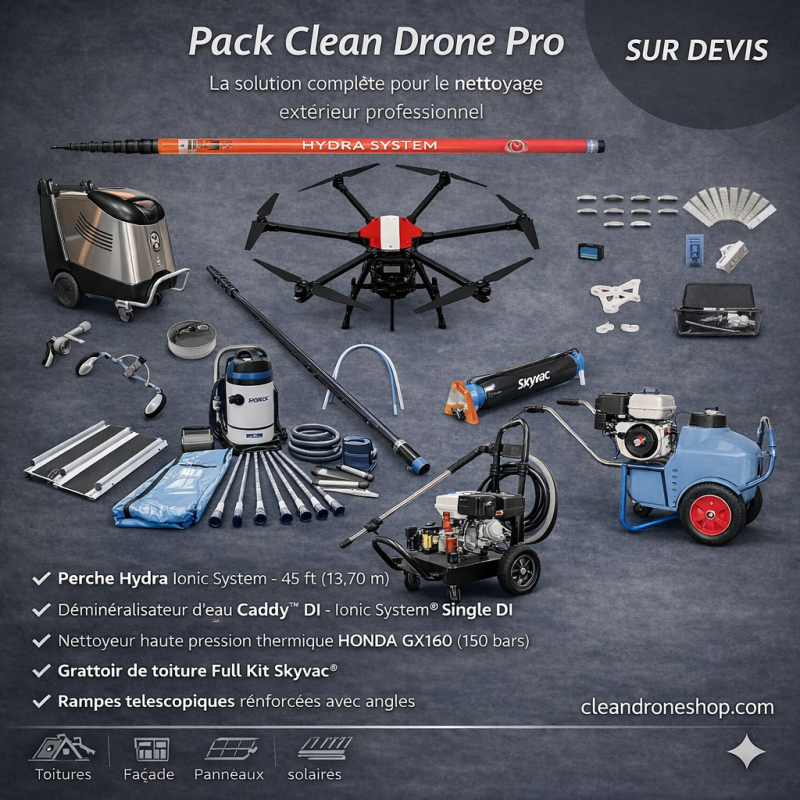 Kit Clean Drone Pro