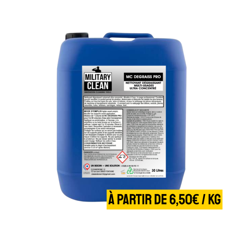 Item Military clean MC DEGRAISS PRO