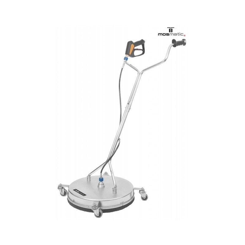 Mosmatic FL-CR 520mm  avec jupe à brosse 2x buses sur roulettes - 275 bar
