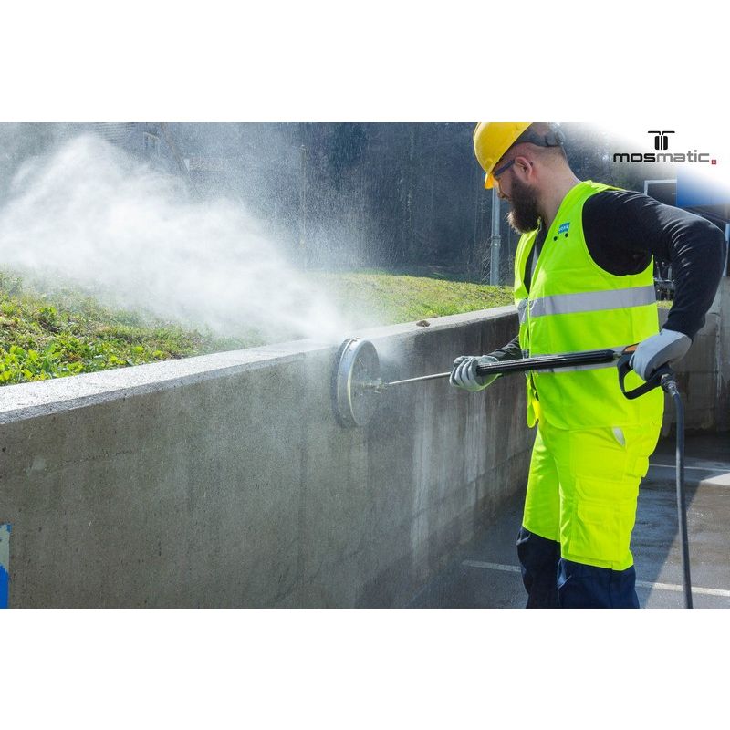 Nettoyeur de surface Mosmatic 300mm avec jupe à brosse 2x buses
