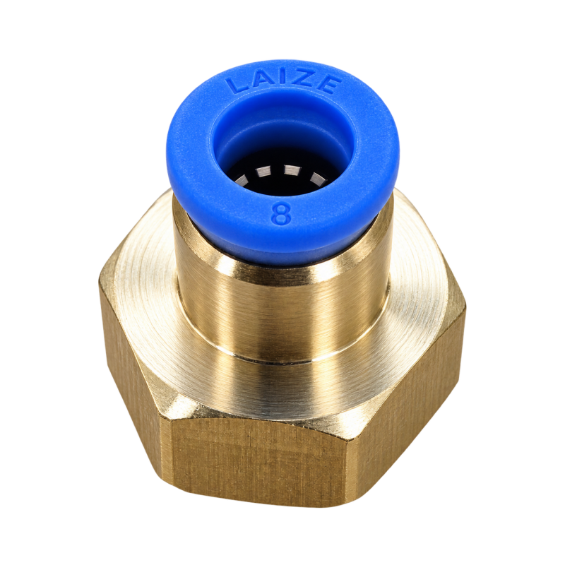 Raccord droit instantané femelle – tube 8 mm x 1/2"4