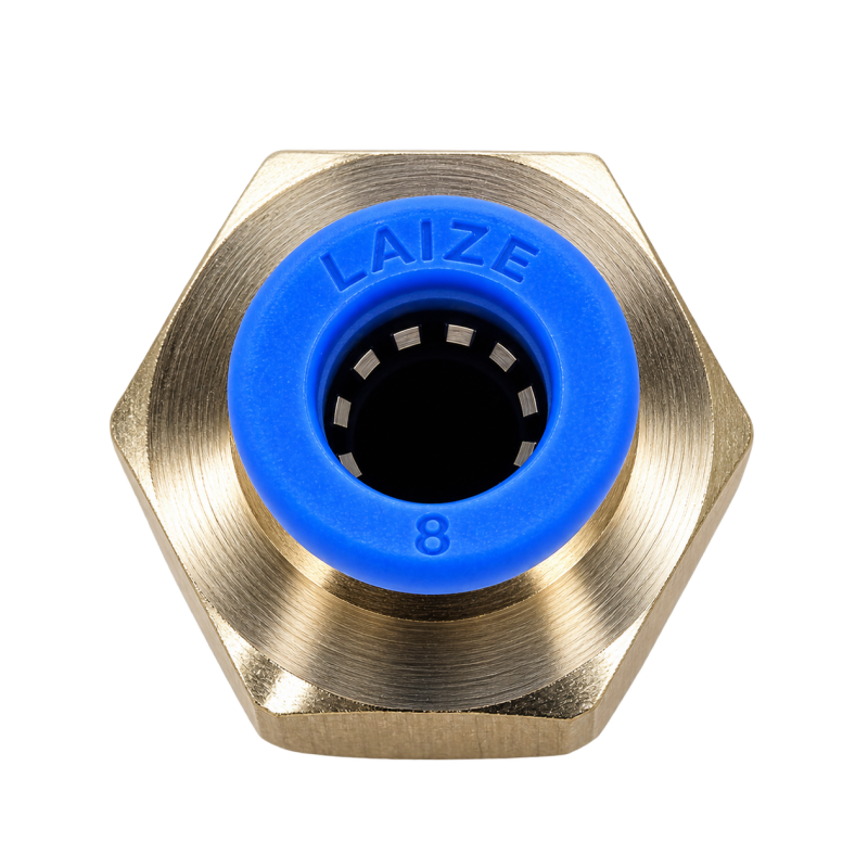 Raccord droit instantané femelle – tube 8 mm x 1/2"4