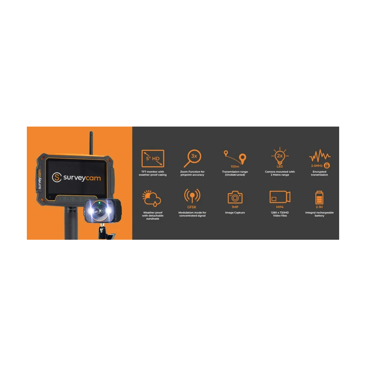 SkyVac® inspection Surveycam