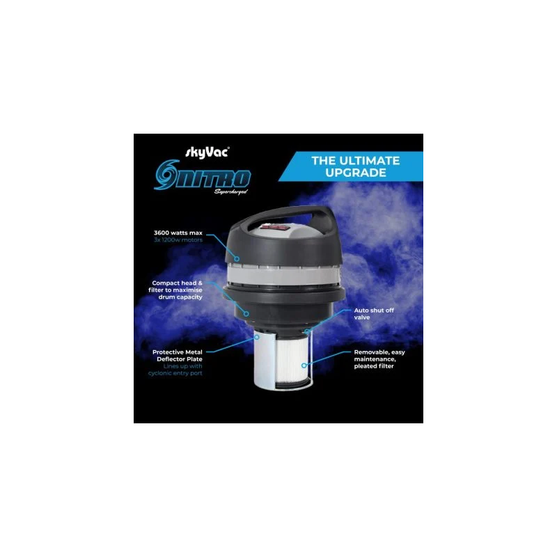 Tête d’aspiration de remplacement Nitro