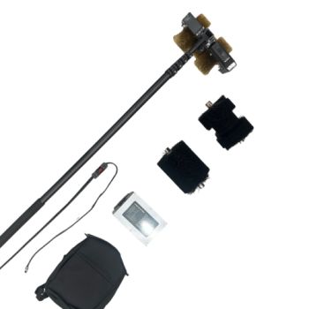 Brosse Électrique Démoussage Toiture Pro – Kit complet 7,5 m.