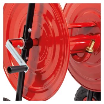 Enrouleur manuel DN19 – 60 m – Entrée / sortie 3/4" M