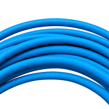 Flexible Double Tresse Bleu Haute Pression