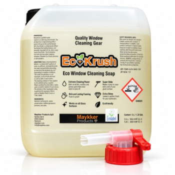 Liquide nettoyant vitres écologique Eco Krush 5 L avec robinet