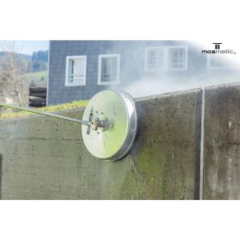 Nettoyeur de surface Mosmatic 300mm avec jupe à brosse 2x buses
