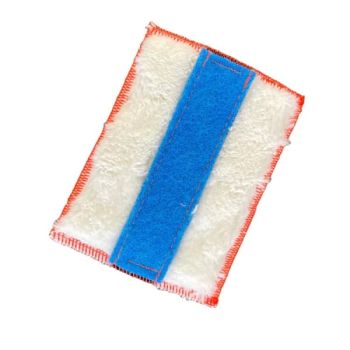 Peau de mouilleur 25cm Switch Mop avec bande grattante