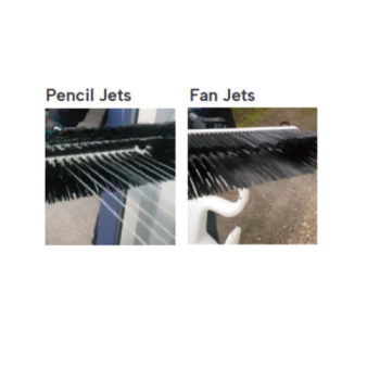 Tête de brosse Hydra Vertigo™ Standard pour perche de nettoyage à eau pure